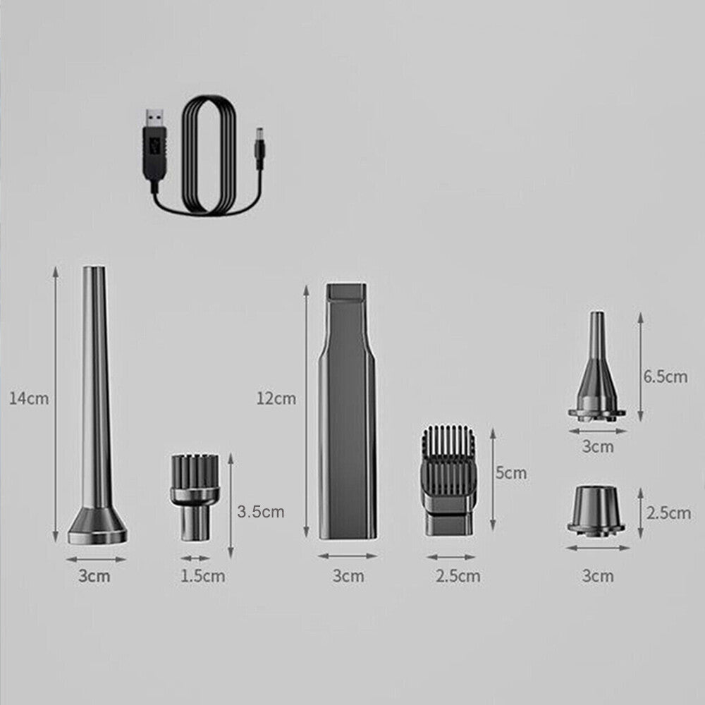 Powerful 4 IN1 Wireless Car Vacuum Cleaner Strong Suction Handheld Vacuum home