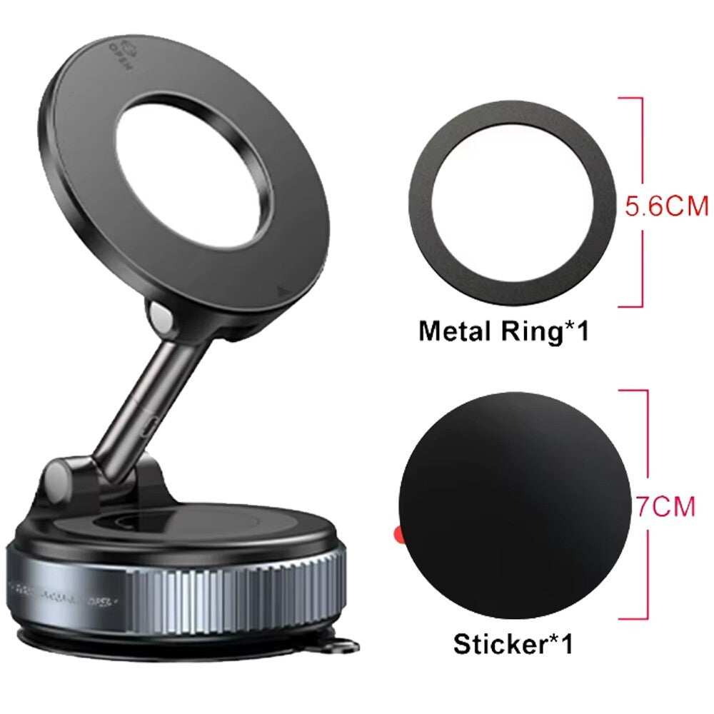 Strong Magnetic Phone Holder for Car 360° Rotation Foldable Phone Mount Bracket